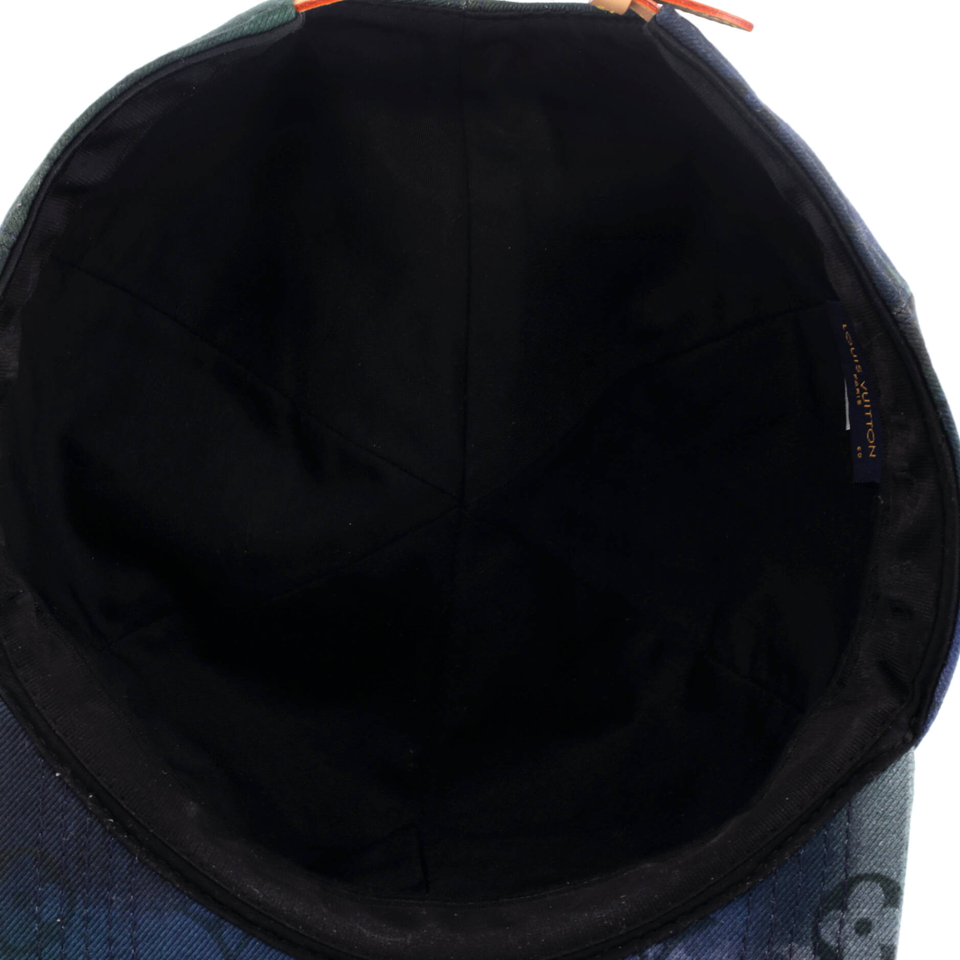 Baseball Cap Tie Dye Monogram Canvas