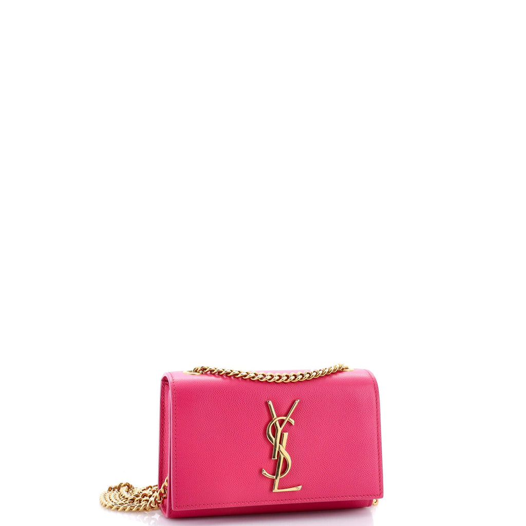 Classic Monogram Crossbody Bag Grainy Leather Small