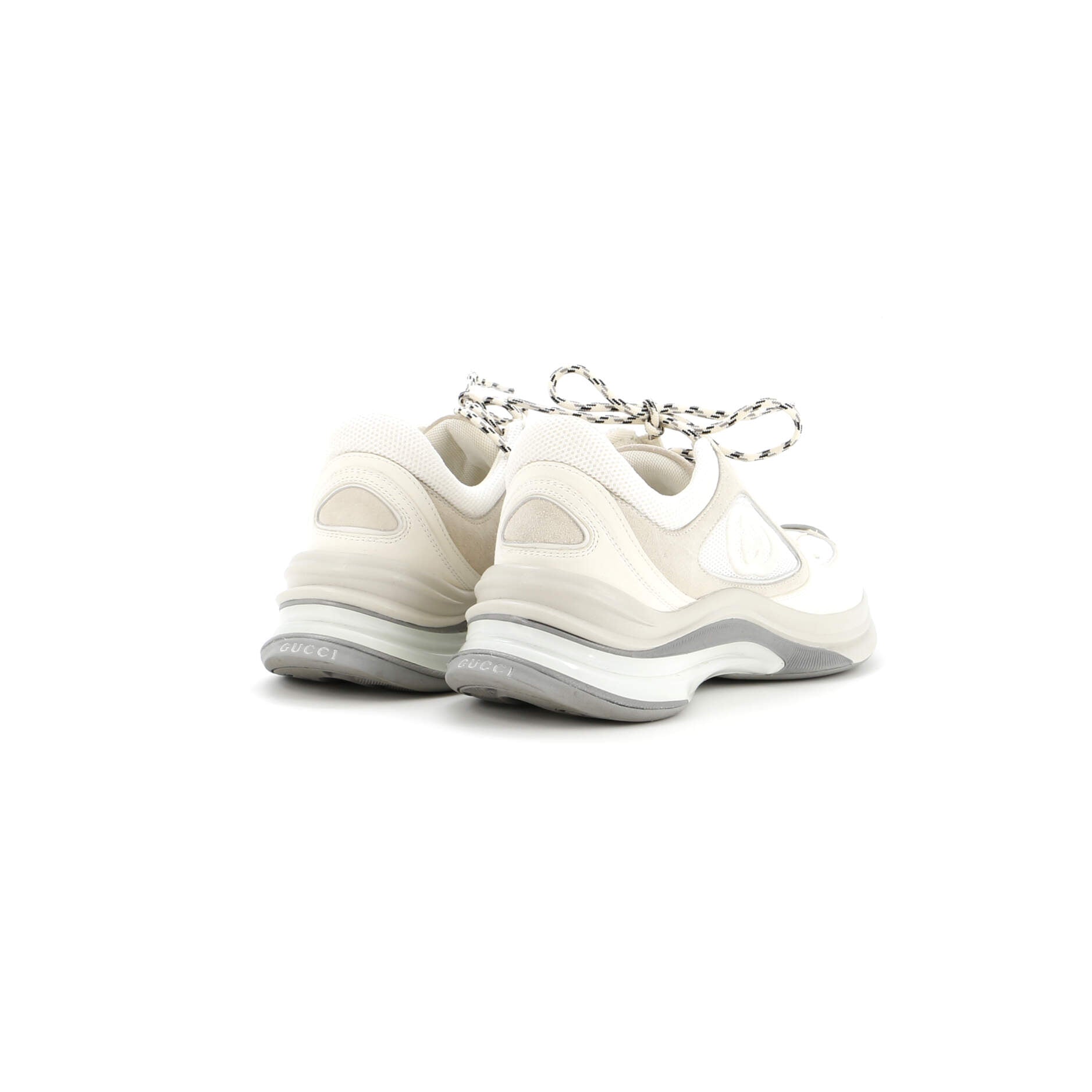 Women's Run Trainer Sneakers Technical Fabric and Suede