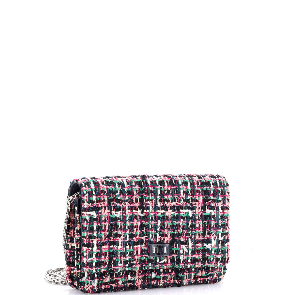 Reissue 2.55 Wallet on Chain Quilted Tweed