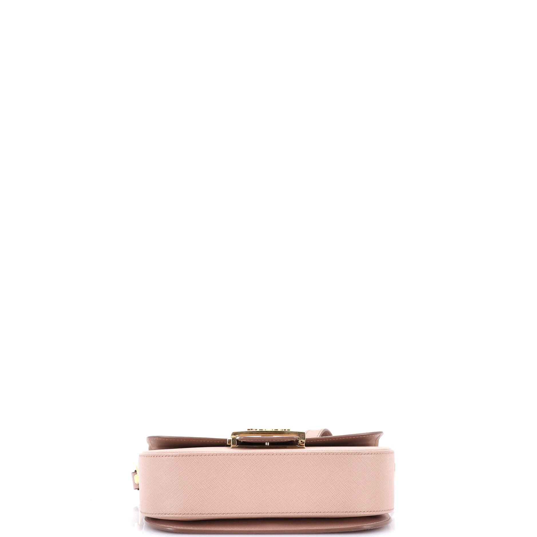 Embleme Flap Bag Saffiano Leather Small