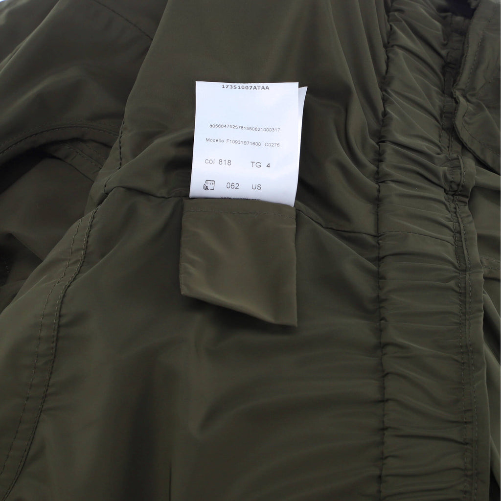 Women's Ocre Drawstring Jacket Polyester