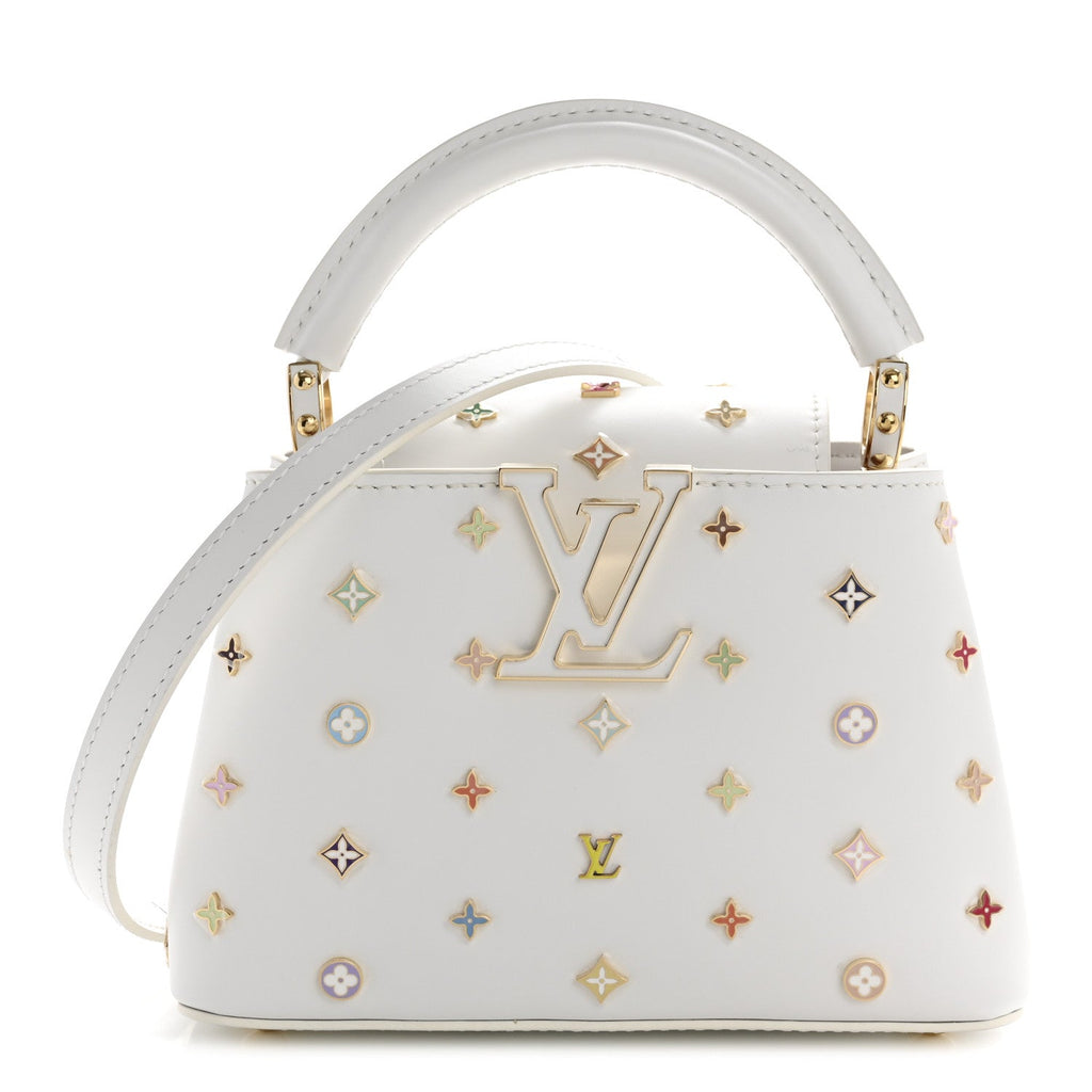 LV X TM Cowhide Mini Capucines Multicolor
