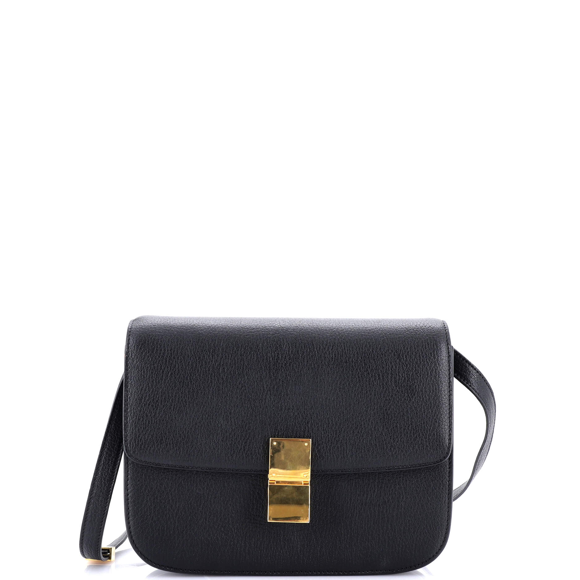 Classic Box Bag Grainy Leather Medium