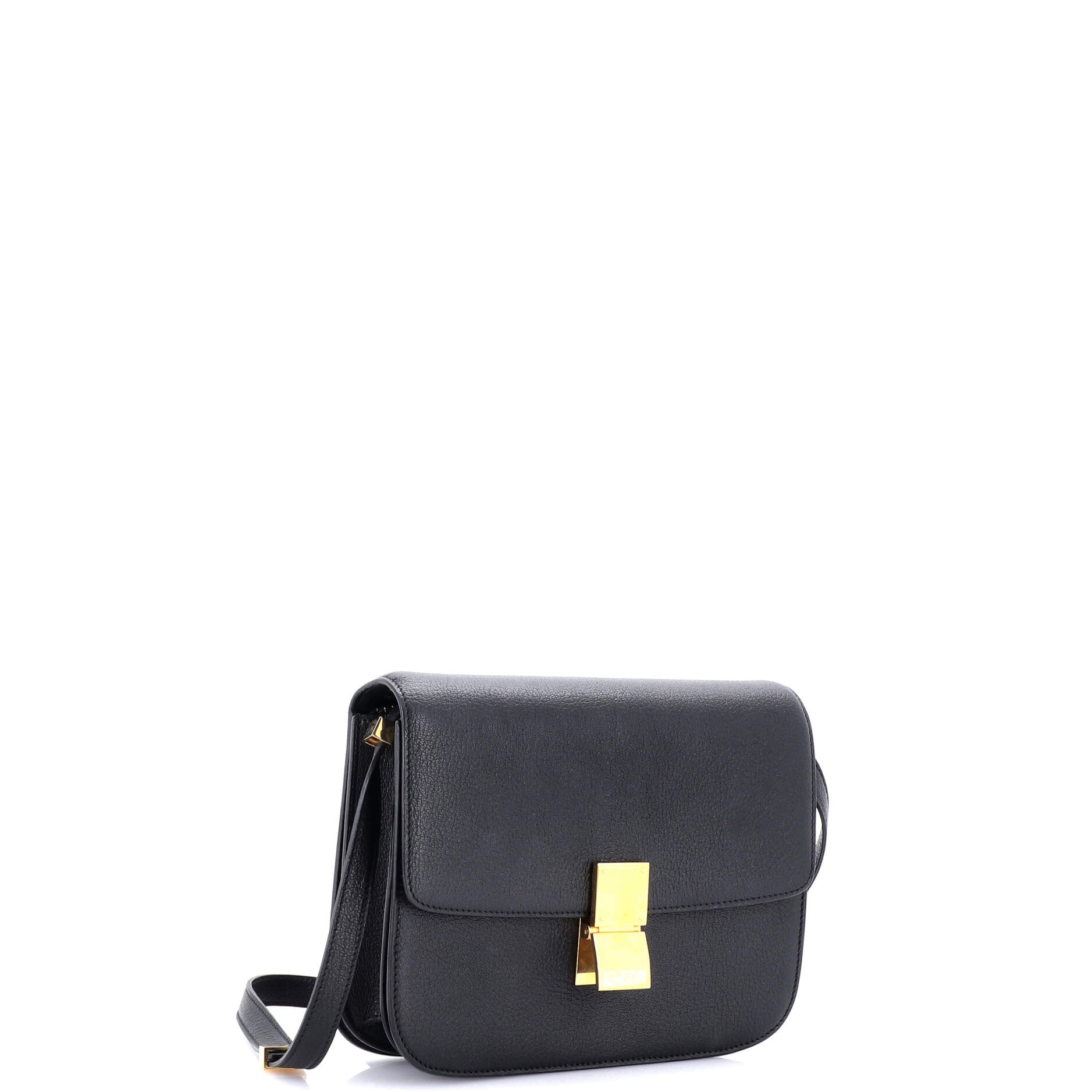 Classic Box Bag Grainy Leather Medium