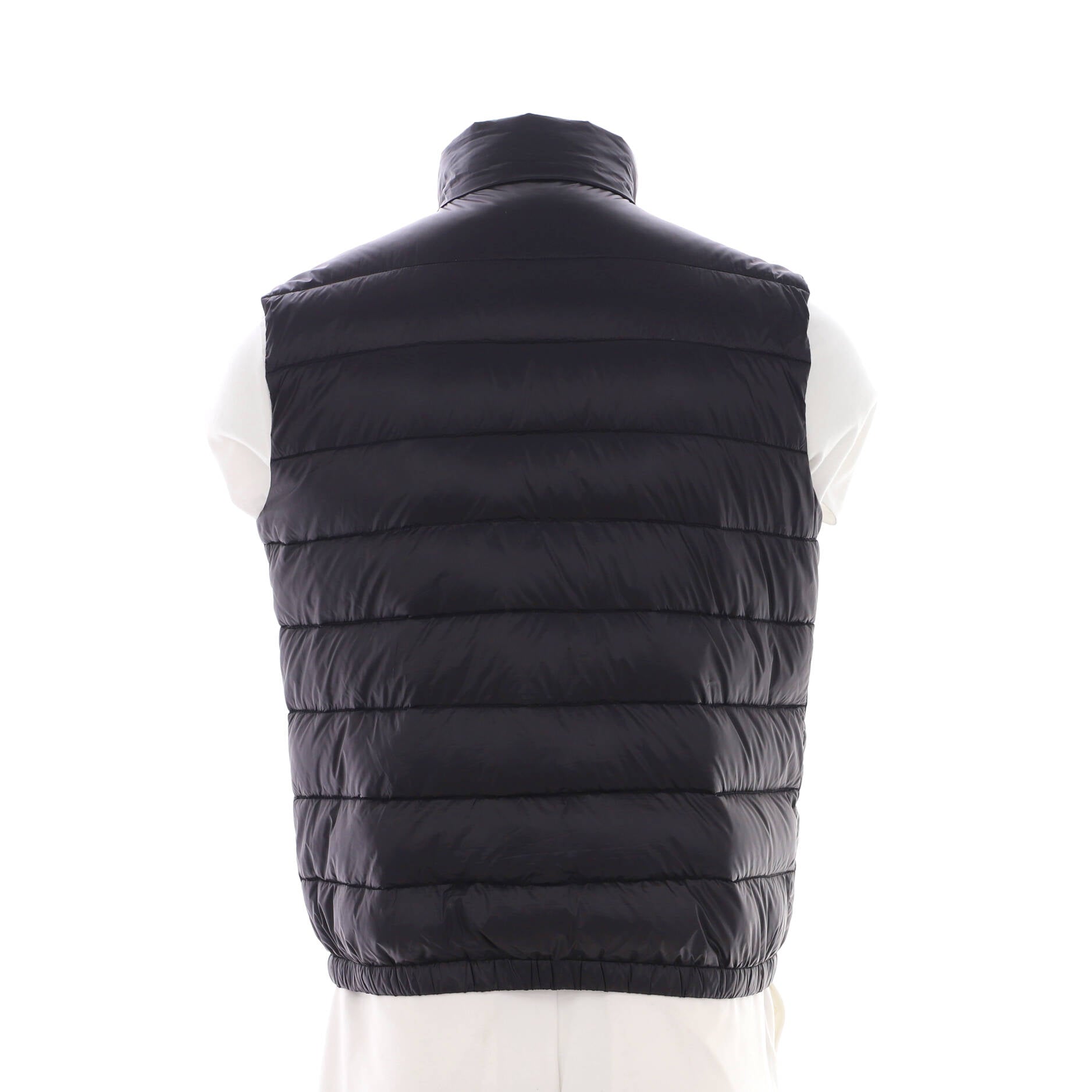 Men's Puffer Vest Quilted Nylon and Down