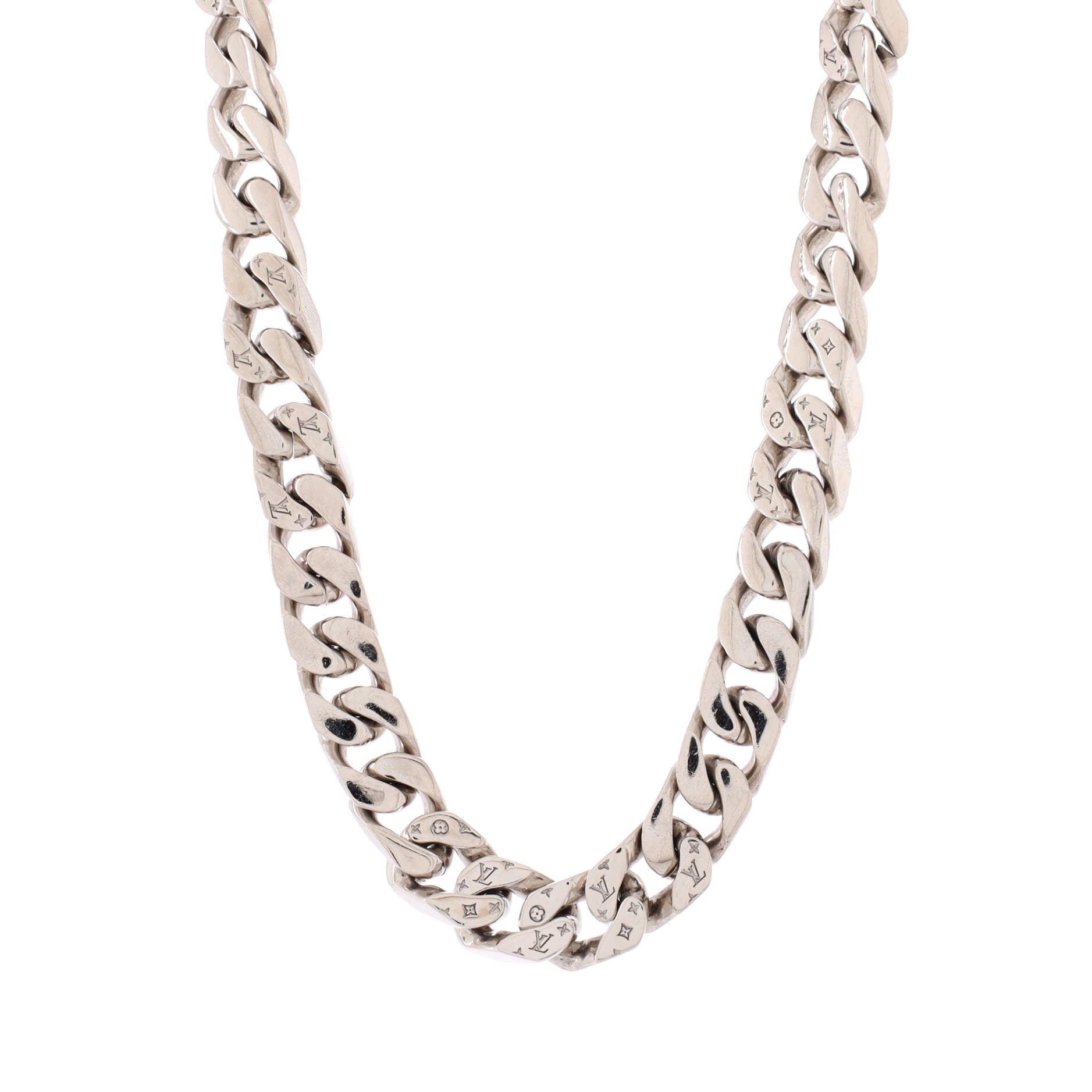 LV Chain Links Necklace Metal
