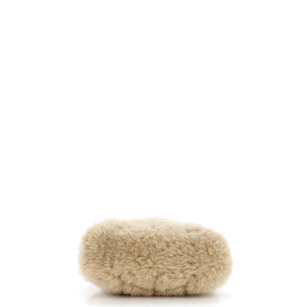 LouLou Puffer Clutch Matelasse Chevron Shearling Small