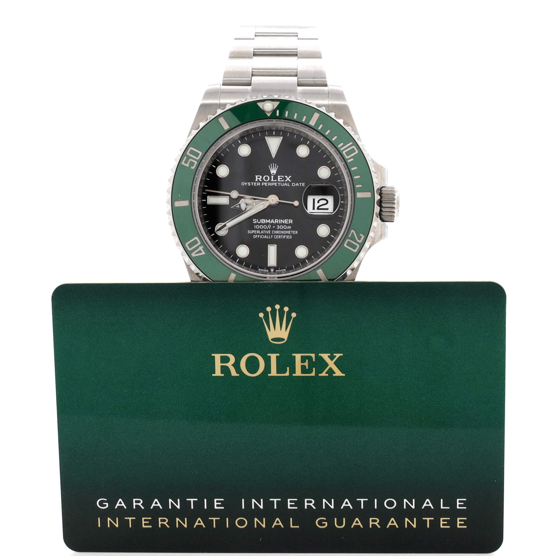 Oyster Perpetual Submariner Starbucks Date Automatic Watch Stainless Steel and Cerachrom 41