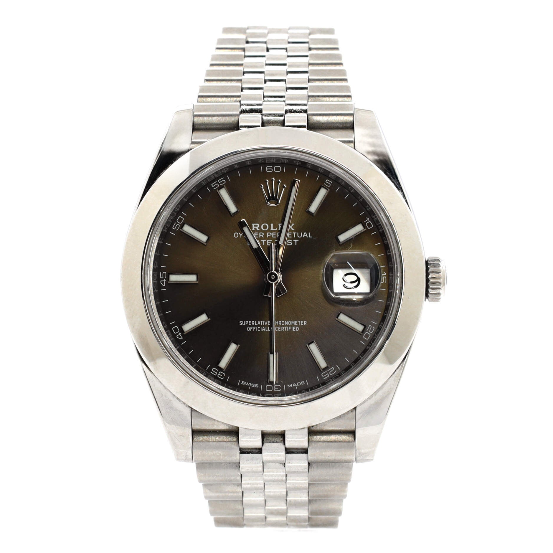 Oyster Perpetual Datejust Automatic Watch Stainless Steel 41
