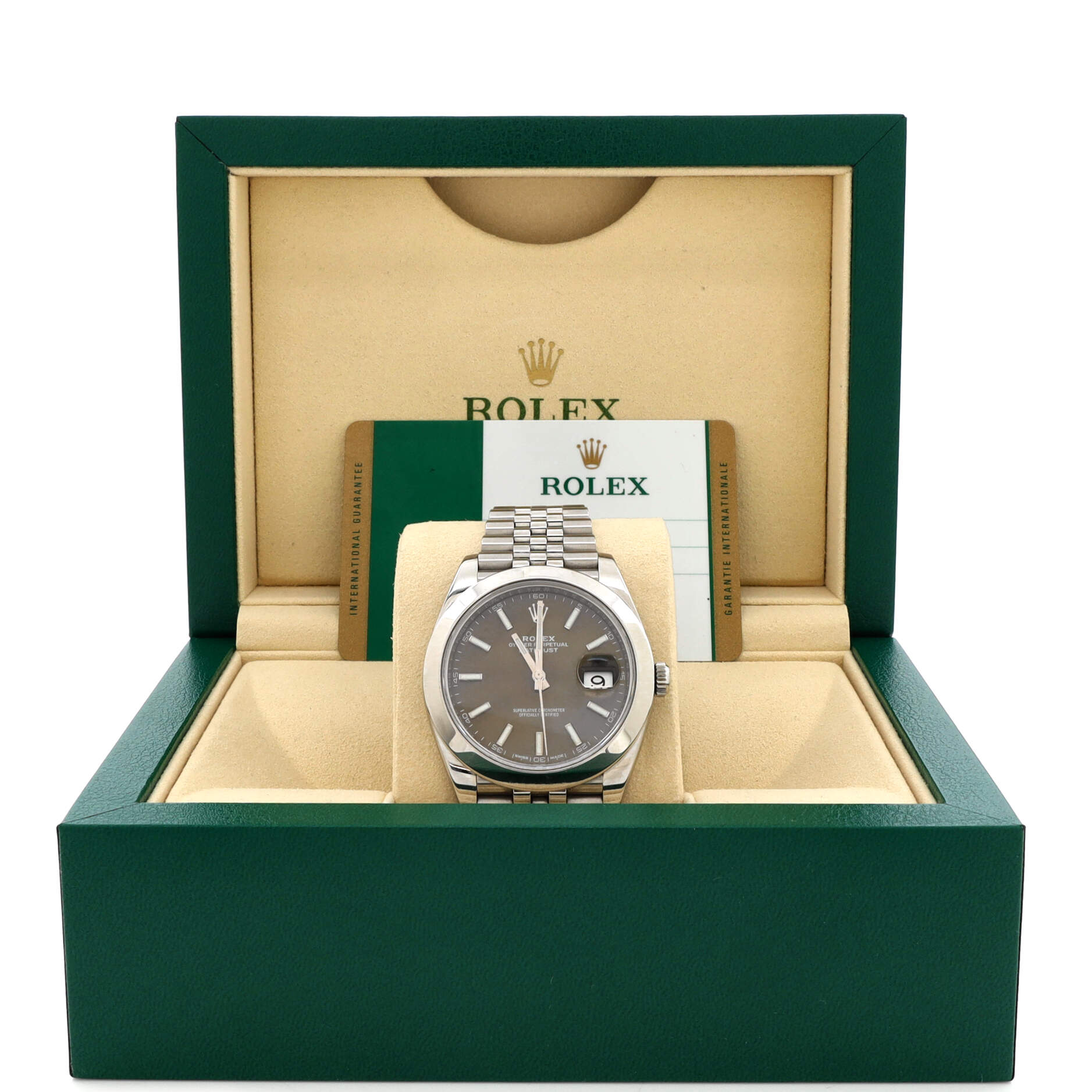 Oyster Perpetual Datejust Automatic Watch Stainless Steel 41