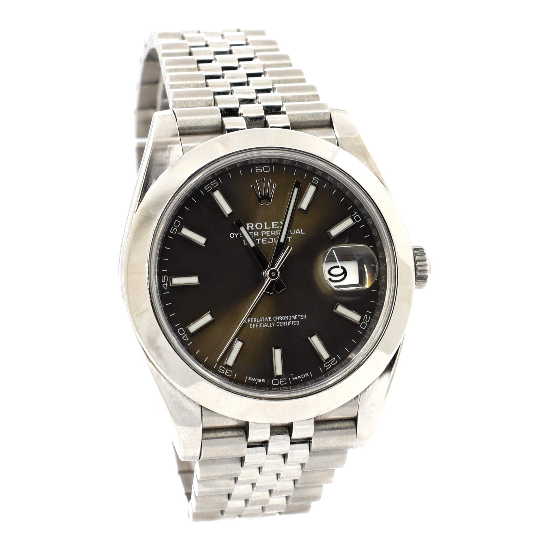 Oyster Perpetual Datejust Automatic Watch Stainless Steel 41