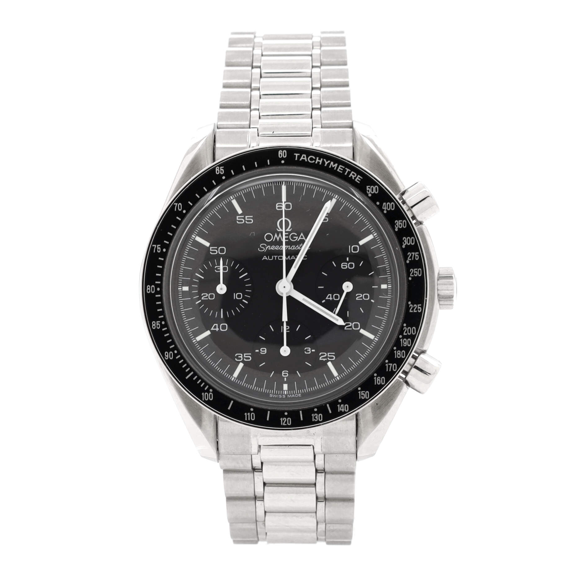 Speedmaster Reduced Chronograph Automatic Watch Stainless Steel 39