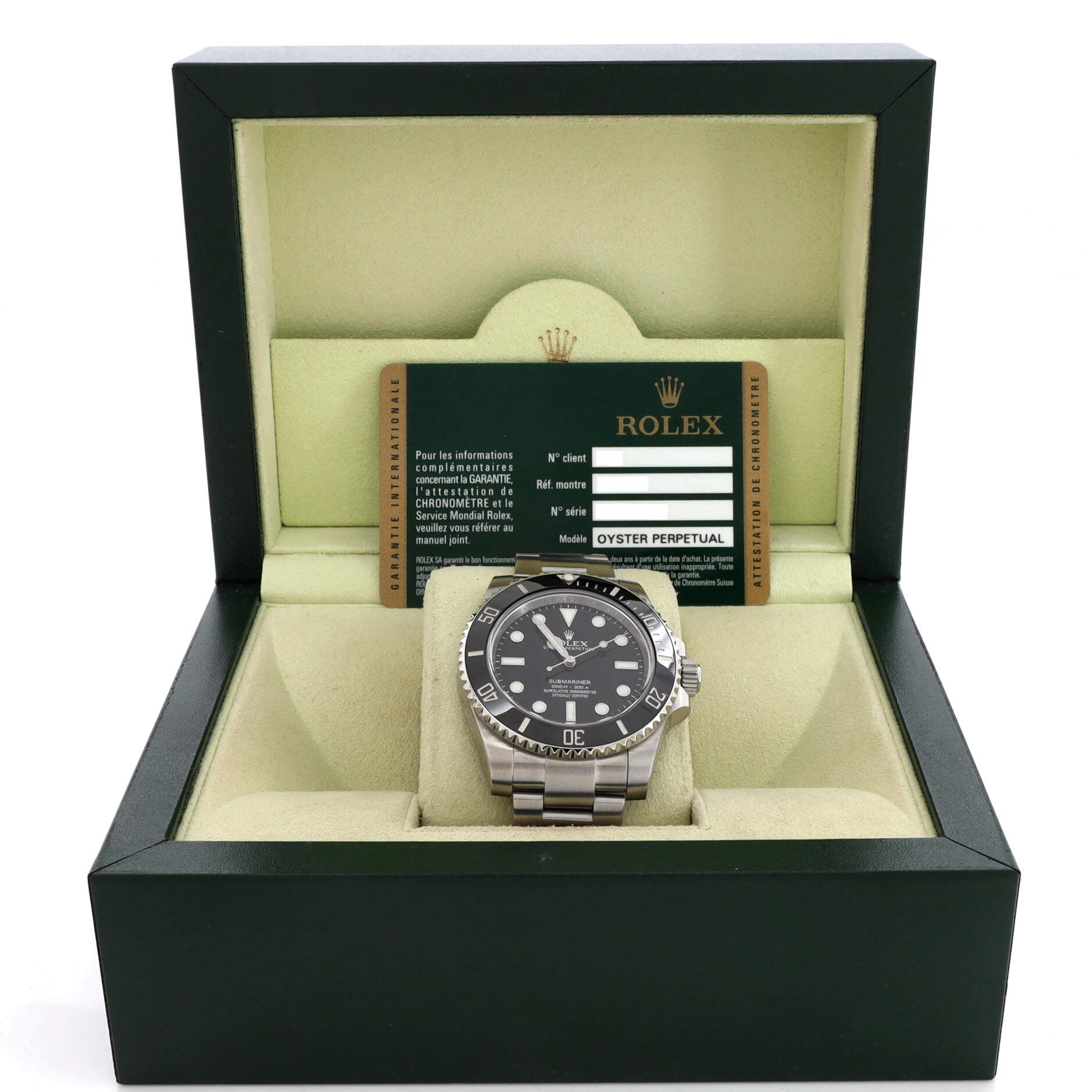Oyster Perpetual Submariner Automatic Watch Stainless Steel and Cerachrom 40