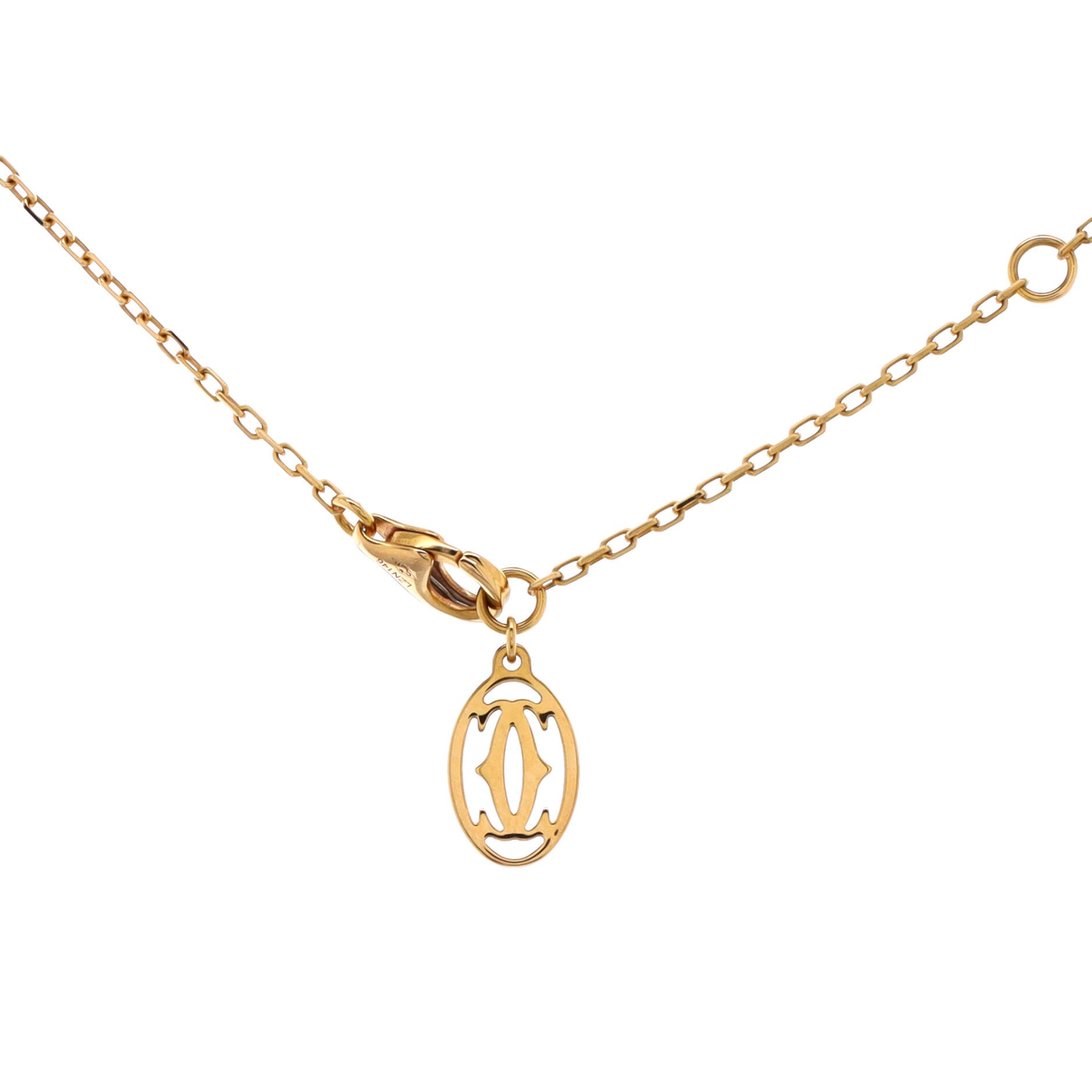 Cartier D'Amour Pendant Necklace 18K Rose Gold with Diamond Large