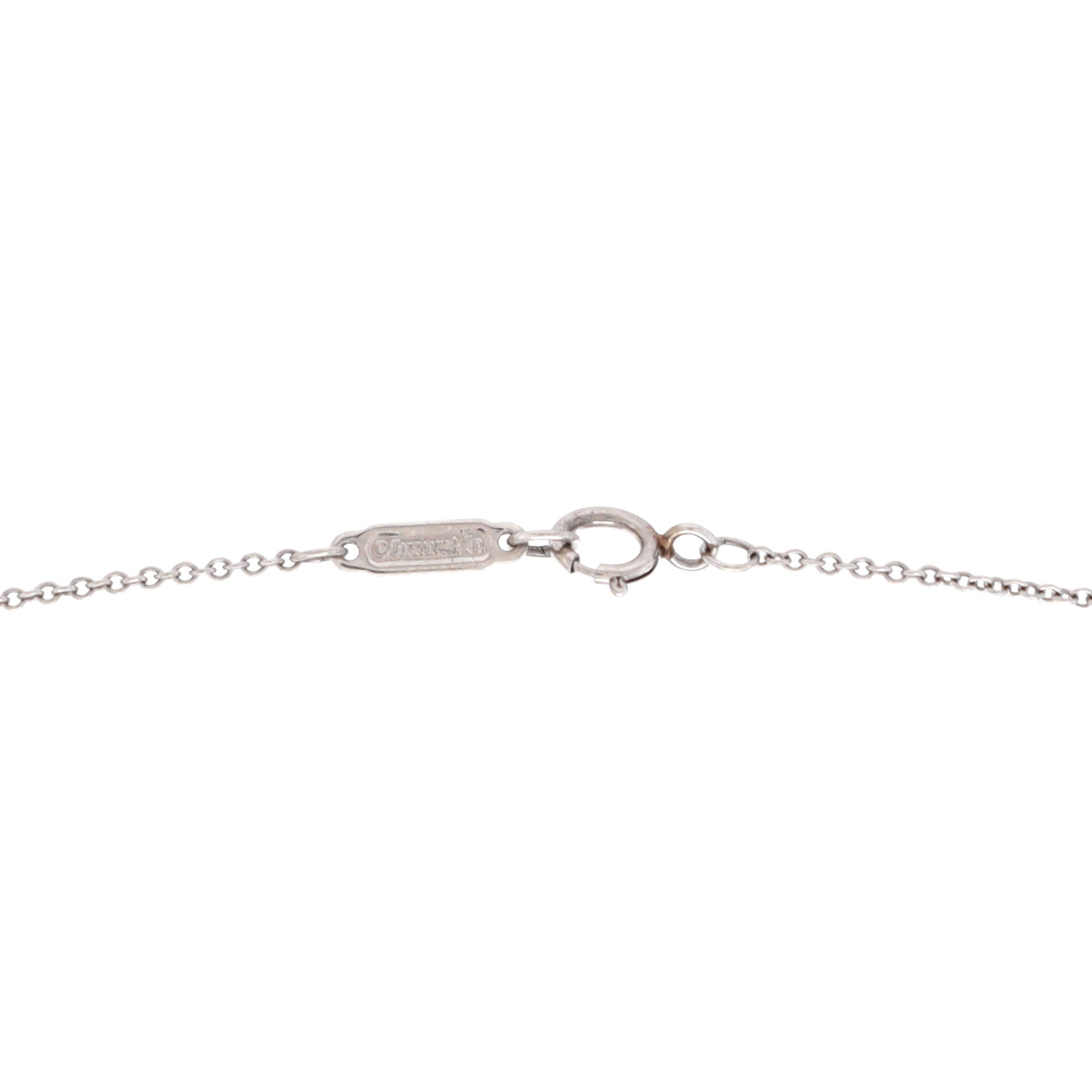 Paper Flowers Firefly Pendant Necklace Platinum with Diamonds and Aquamarine Small