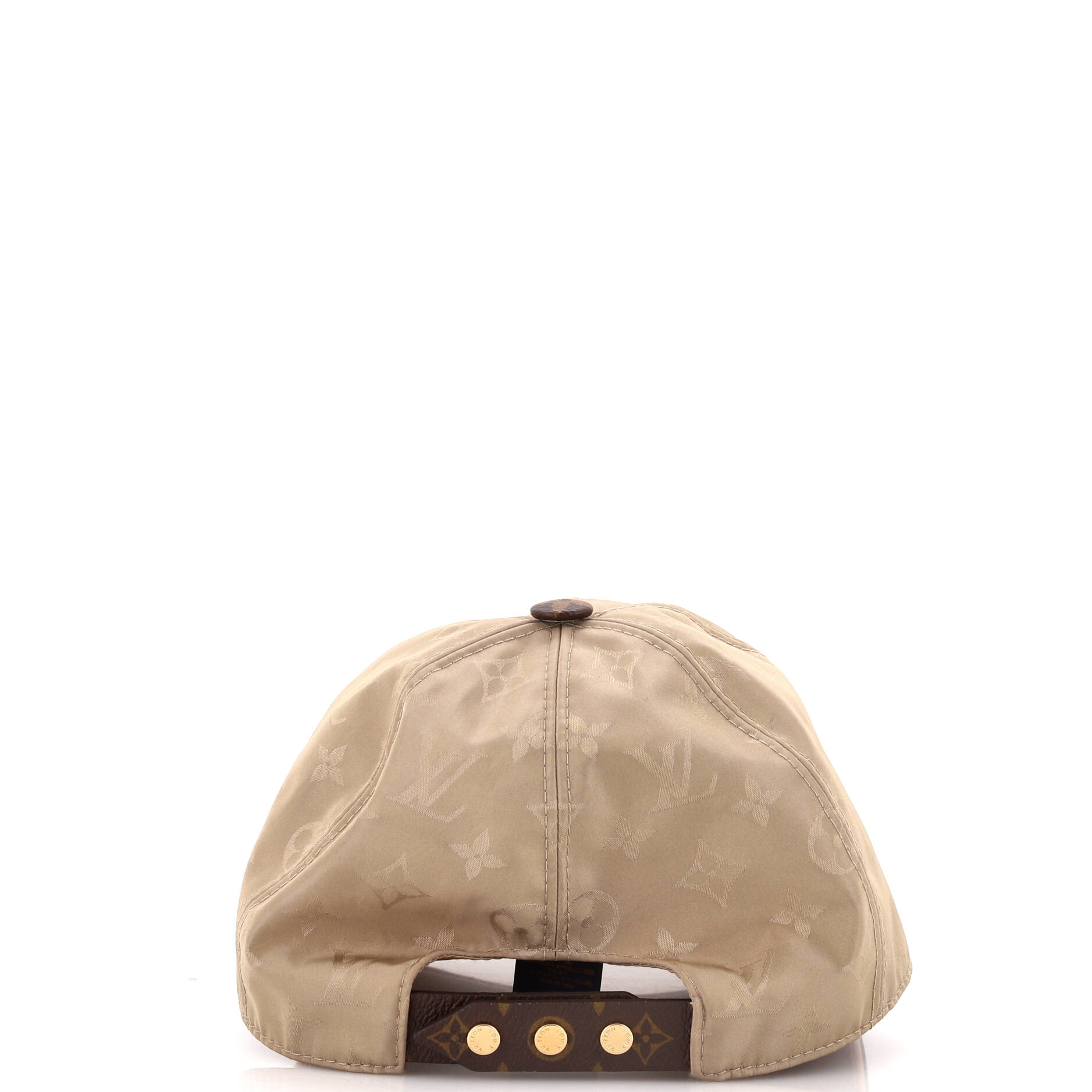 Cap Ou Pas Baseball Cap Monogram Silk and Polyester with Monogram Canvas