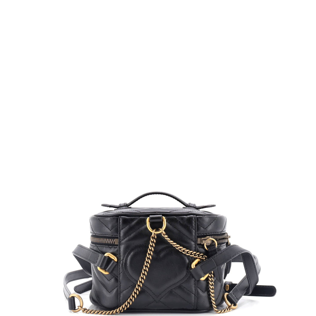 GG Marmont Vanity Backpack Matelasse Leather Mini