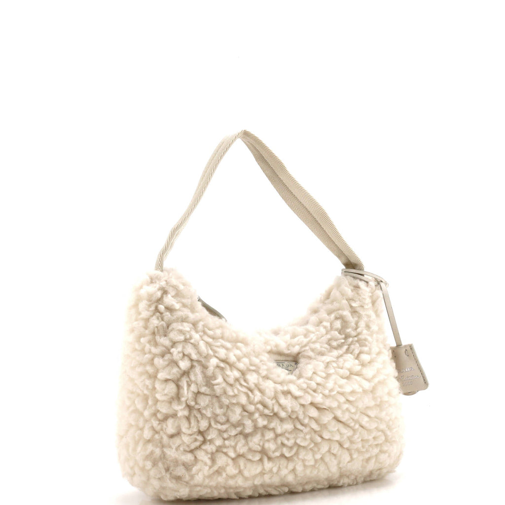 Re-Edition 2000 Hobo Shearling Mini