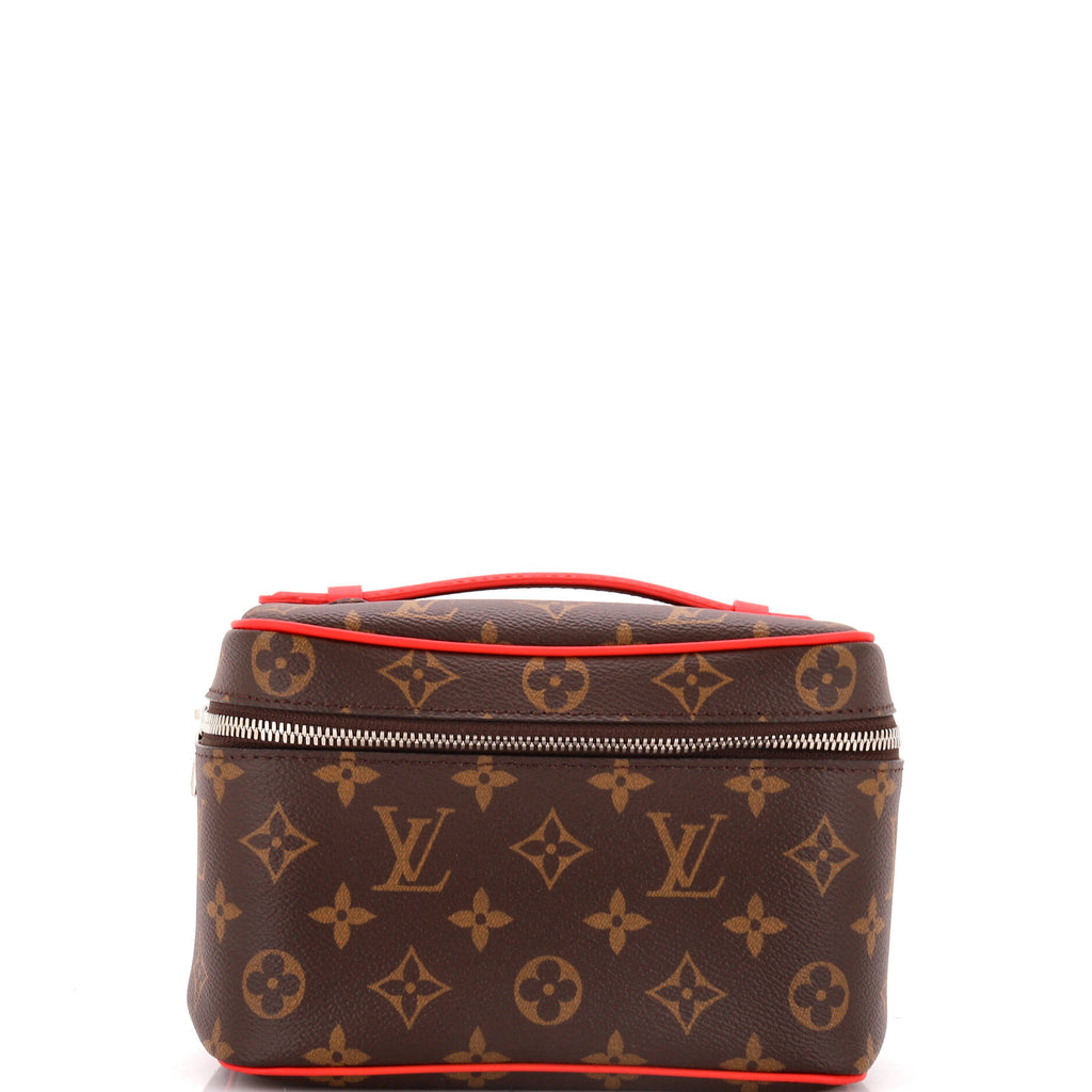 Nice Vanity Case Monogram Canvas Mini