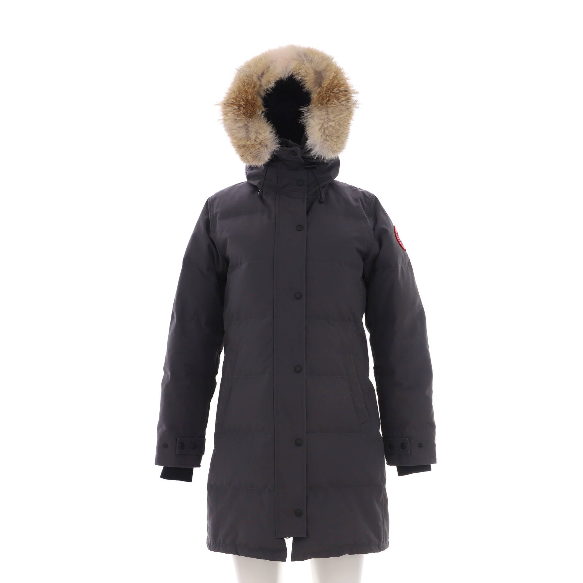 Women's Shelburne Parka Quilted Polyester Blend with Down and Fur