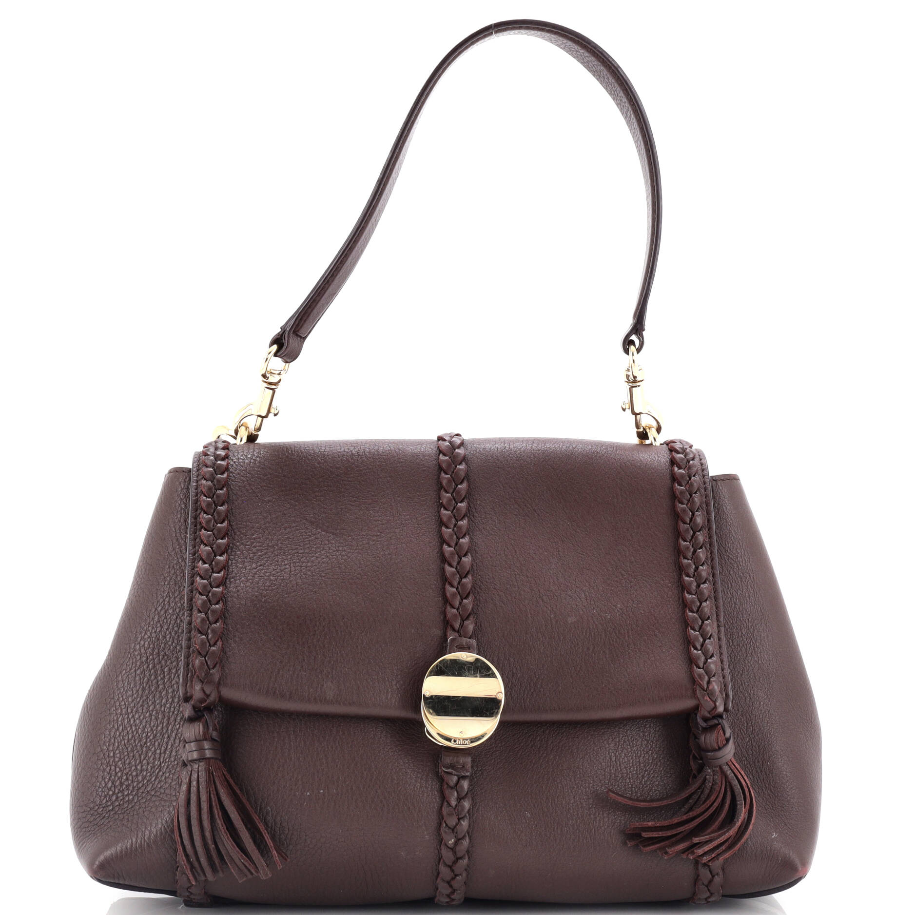 Penelope Soft Shoulder Bag Leather Medium