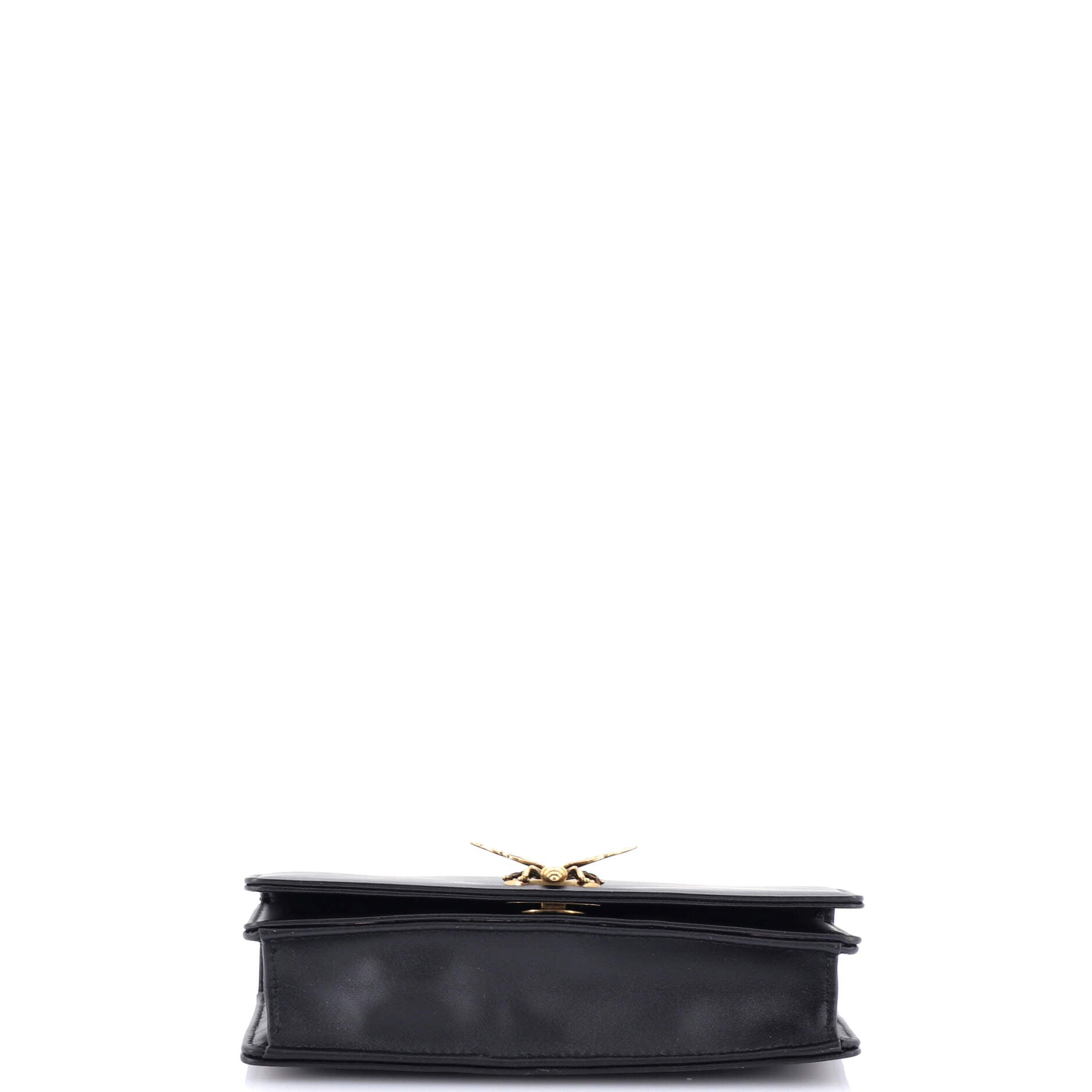 Bee Clutch Leather