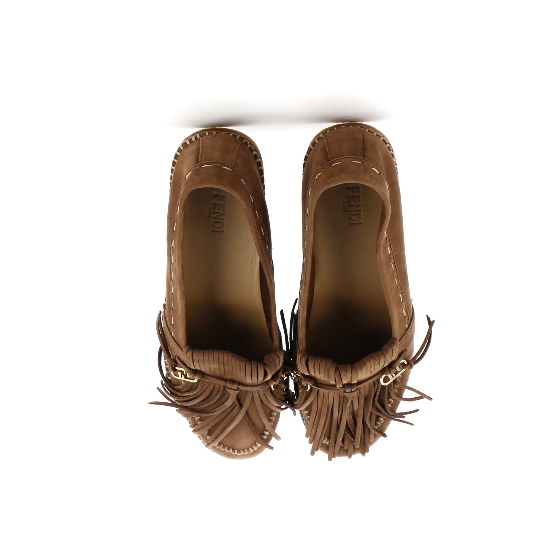 Men's O'Lock Fringe Loafers Suede