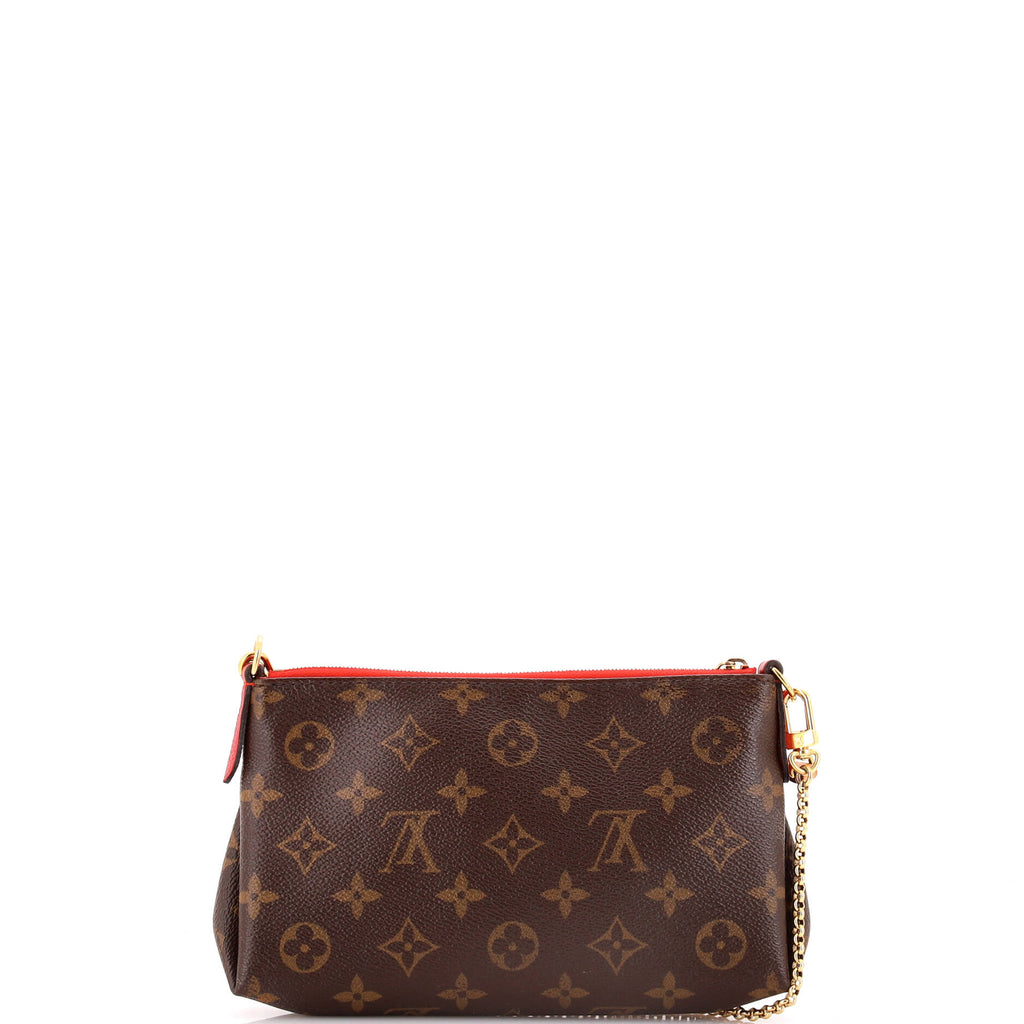 Pallas Clutch Monogram Canvas with Leather