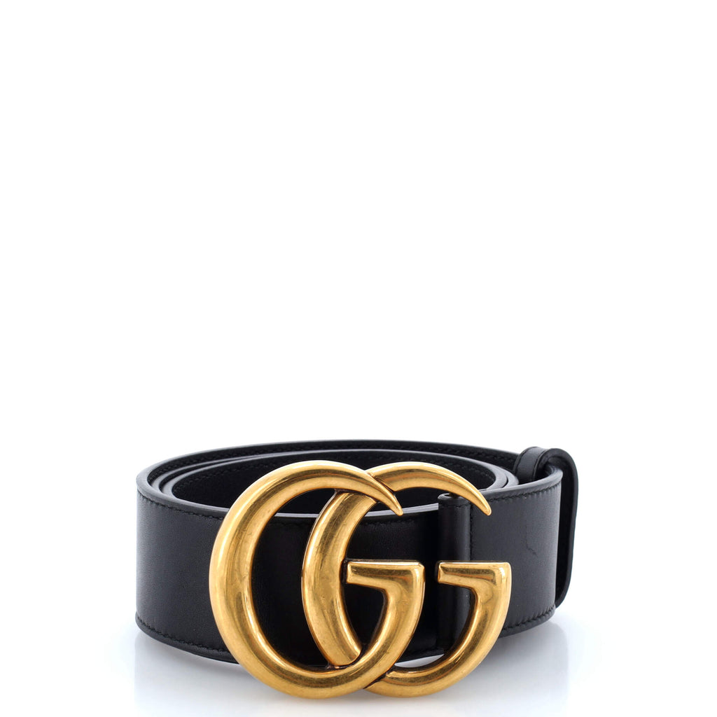 GG Marmont Belt Leather Wide 90