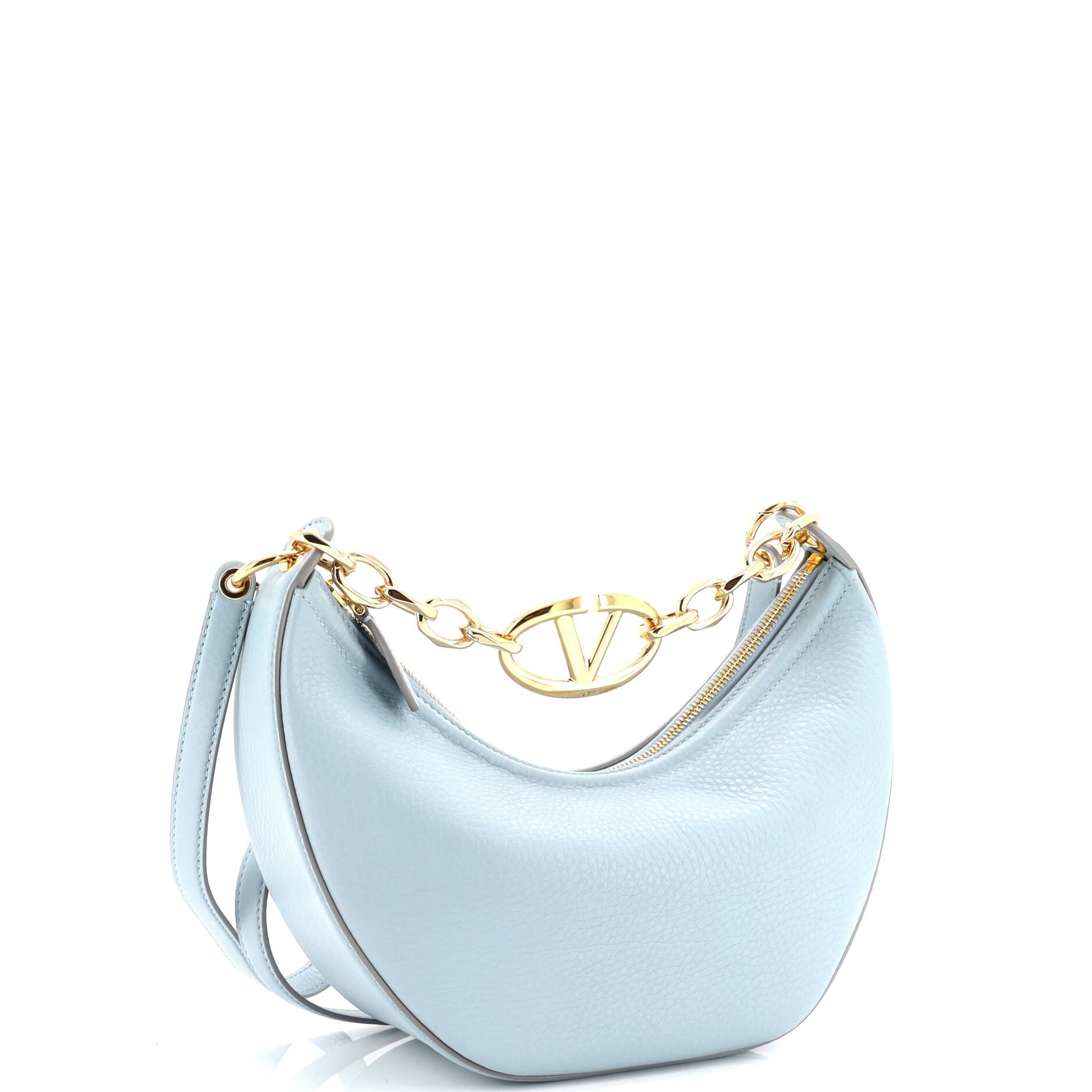 Vlogo Moon Hobo Leather Mini