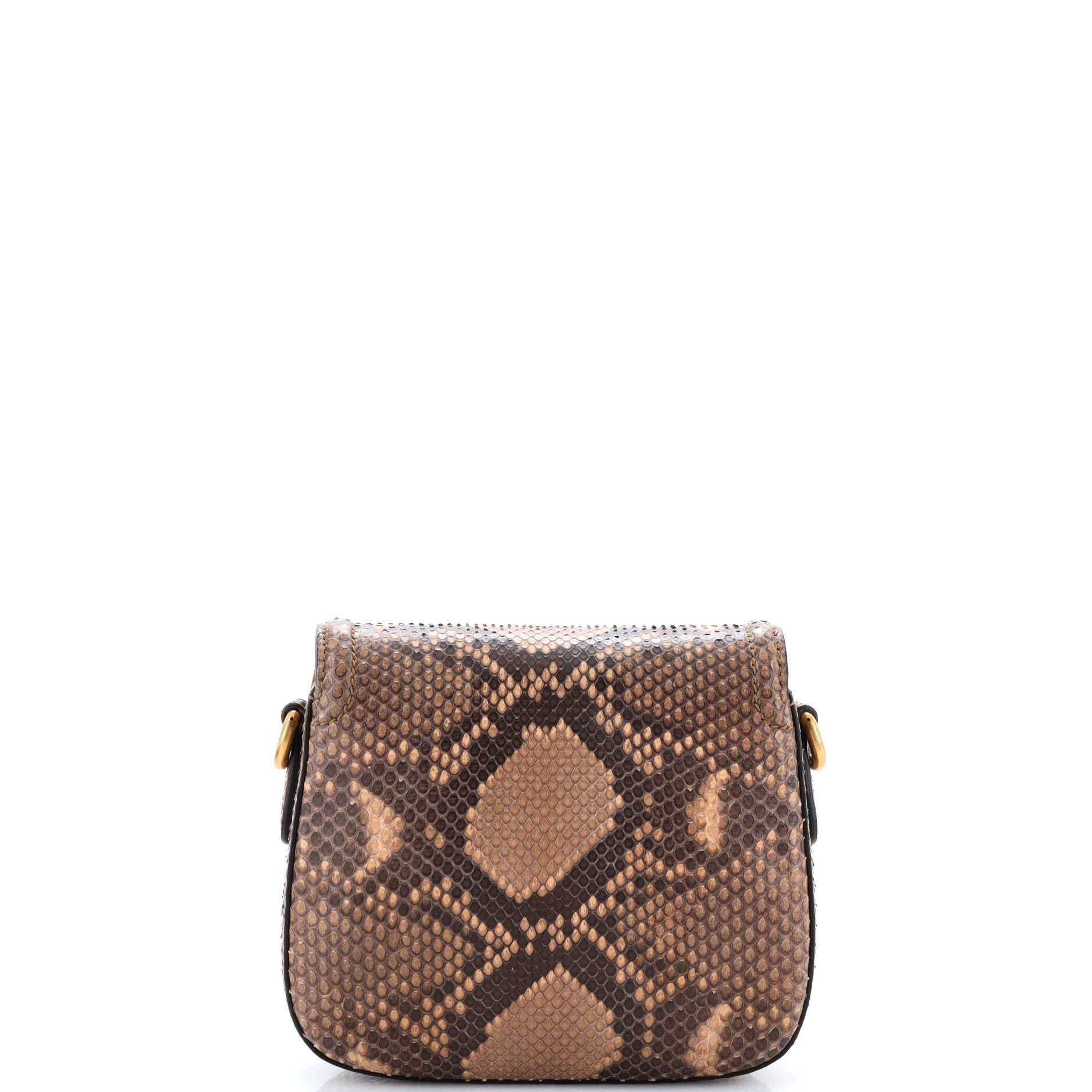Lady Web Shoulder Bag Python Medium