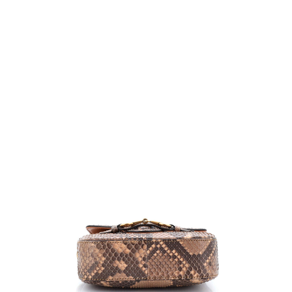 Lady Web Shoulder Bag Python Medium