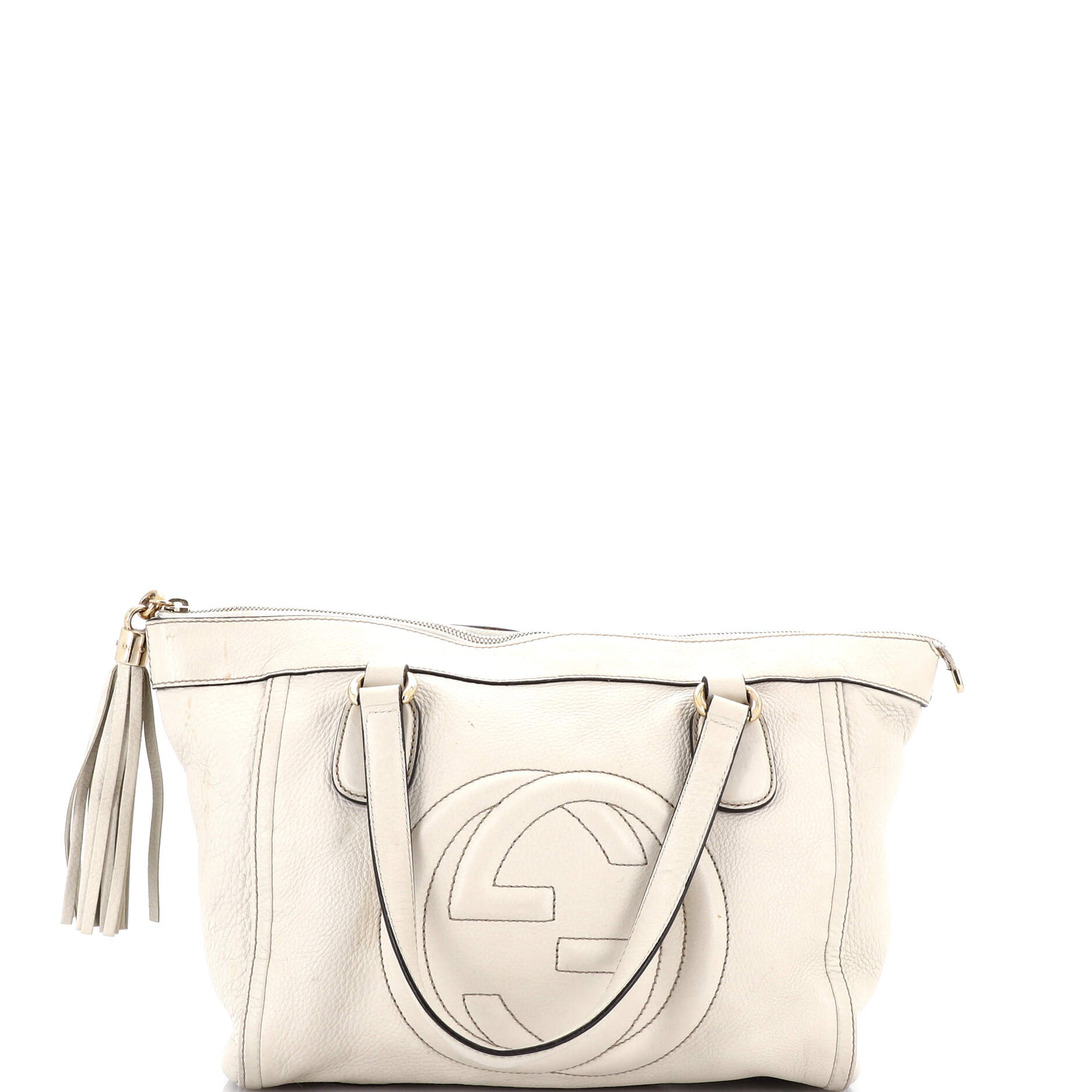 Soho Zip Tote Leather Small