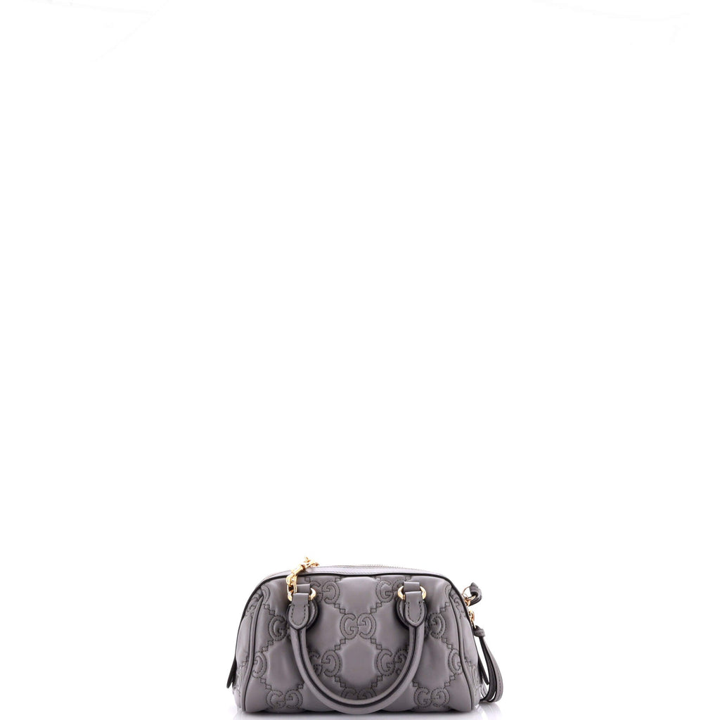 Ophidia Convertible Boston Top Handle Bag GG Matelasse Leather Mini