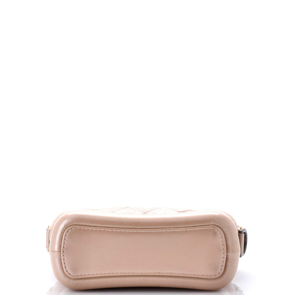 Gabrielle Hobo Quilted Iridescent Aged Calfskin Small