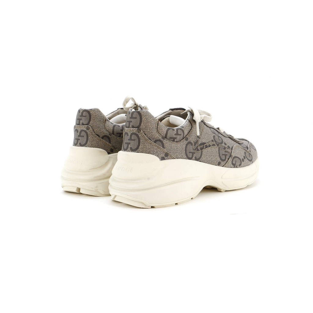 Rhyton Sneakers Jumbo GG Coated Canvas