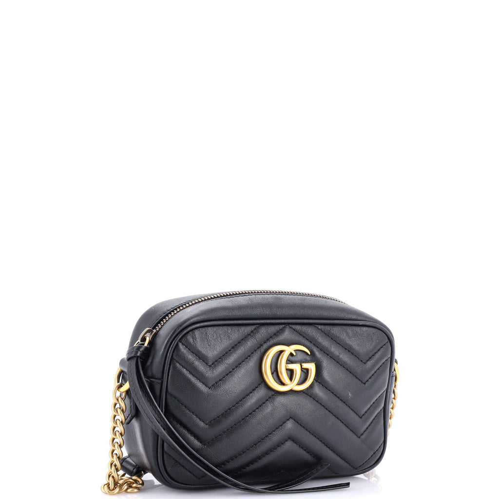 GG Marmont Shoulder Bag Matelasse Leather Mini
