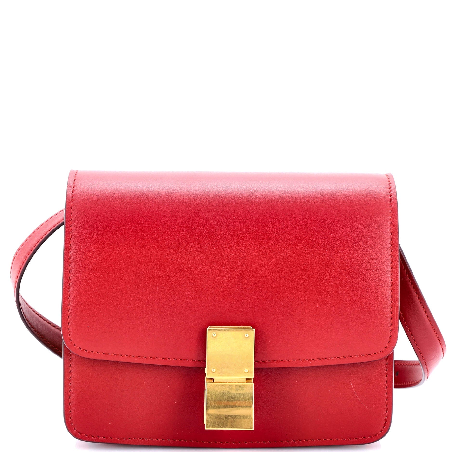 Classic Box Bag Smooth Leather Small
