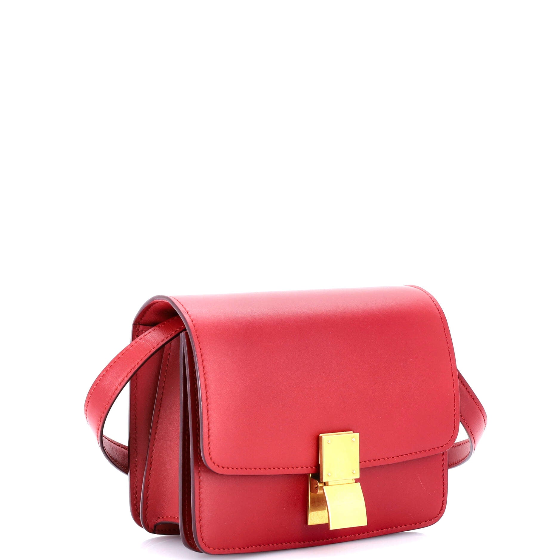 Classic Box Bag Smooth Leather Small