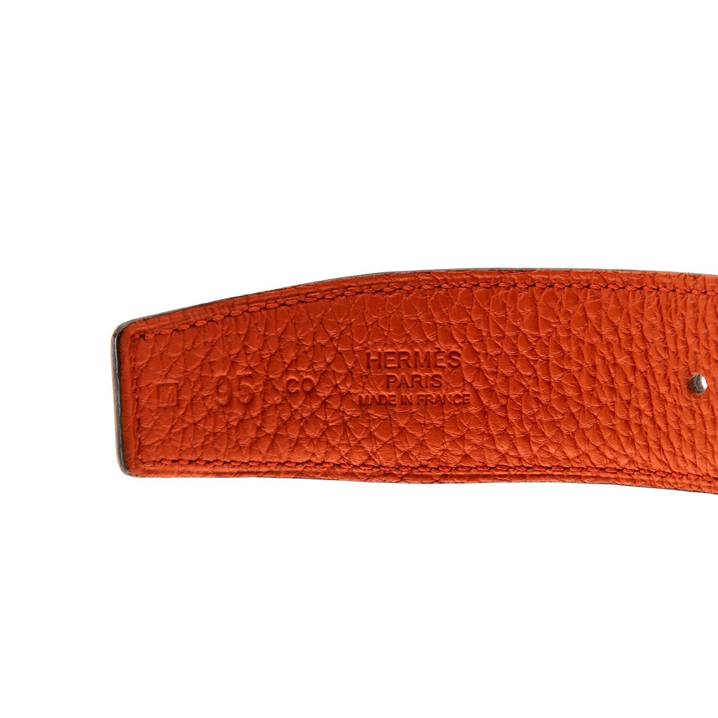Collier de Chien Buckle Reversible Belt Leather Medium