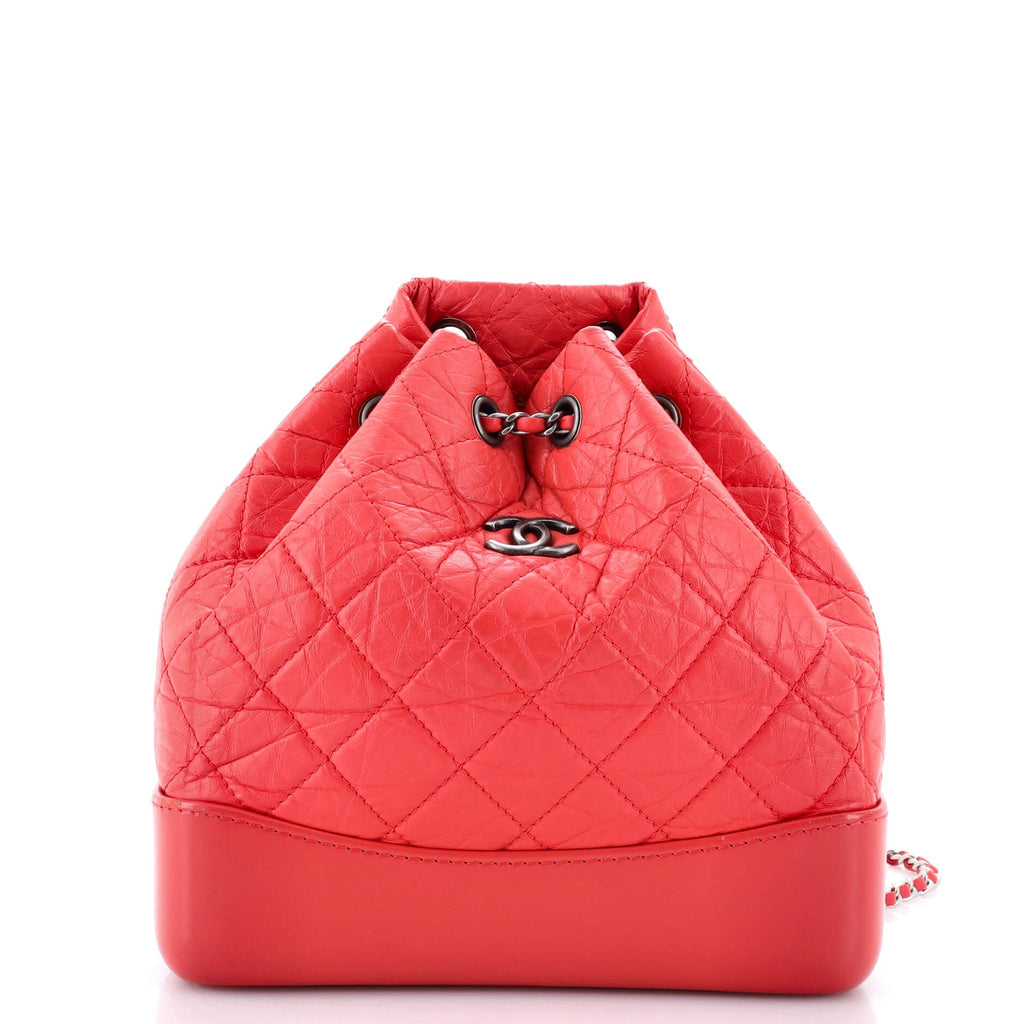 Gabrielle Backpack Quilted Calfskin Small