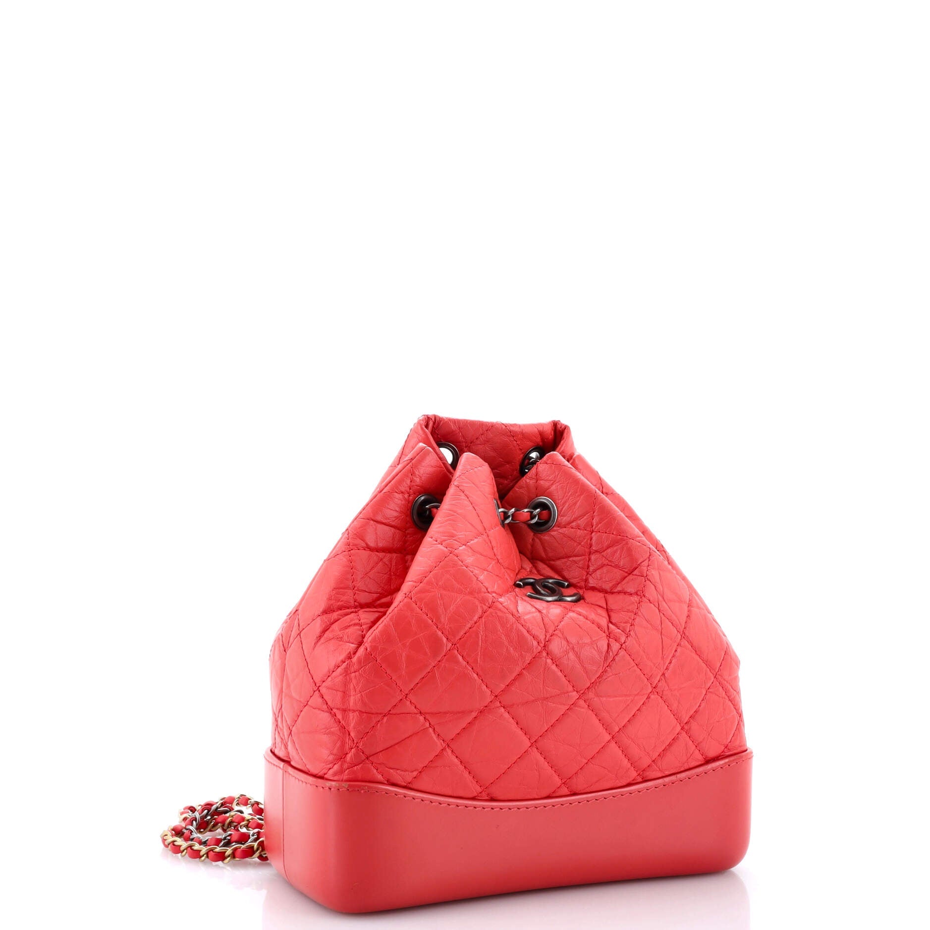 Gabrielle Backpack Quilted Calfskin Small