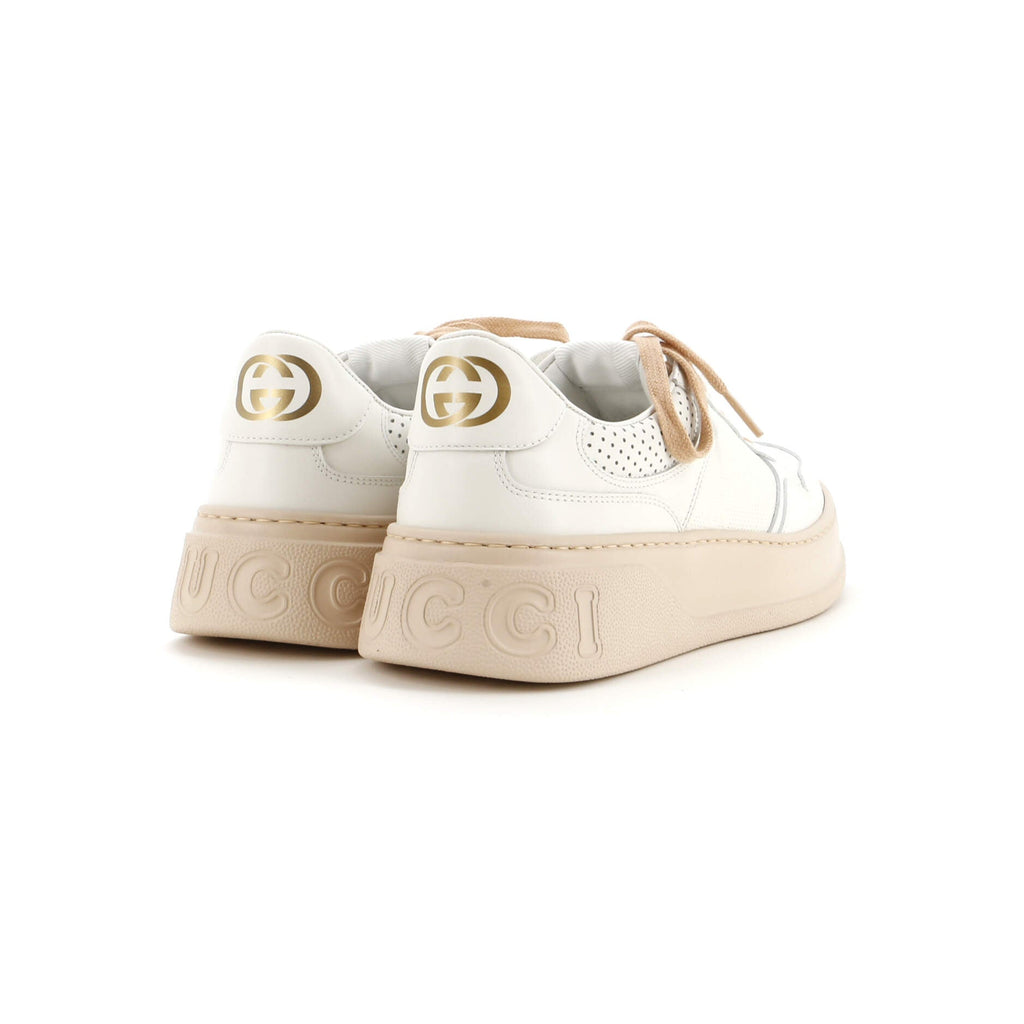 Chunky B Sneakers GG Embossed Perforated Leather