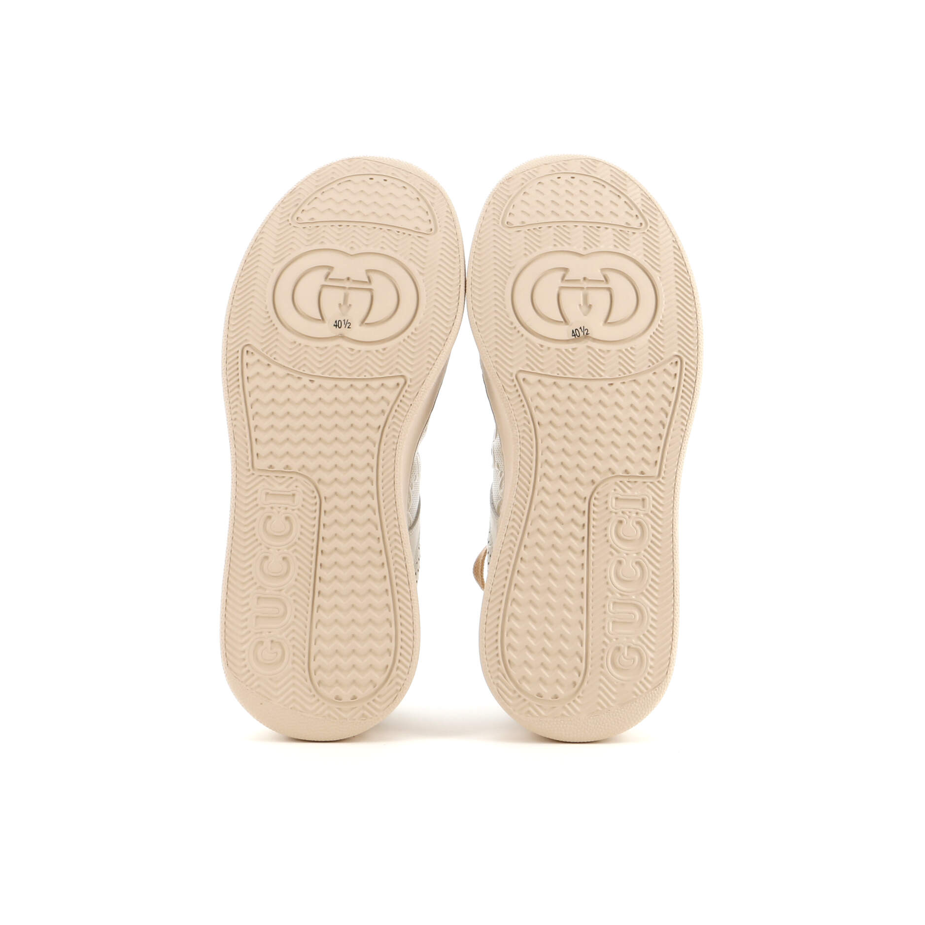 Chunky B Sneakers GG Embossed Perforated Leather