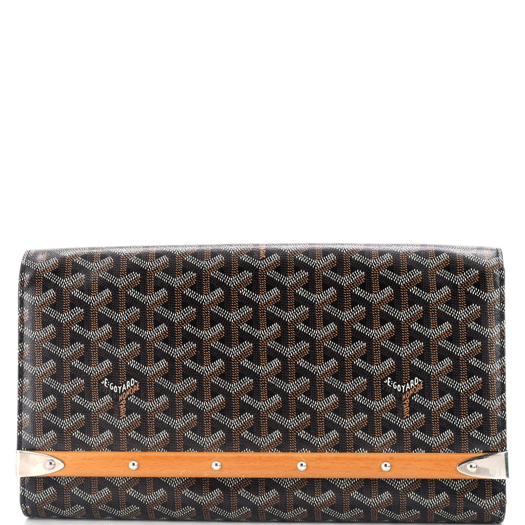 Monte Carlo Clutch Coated Canvas MM