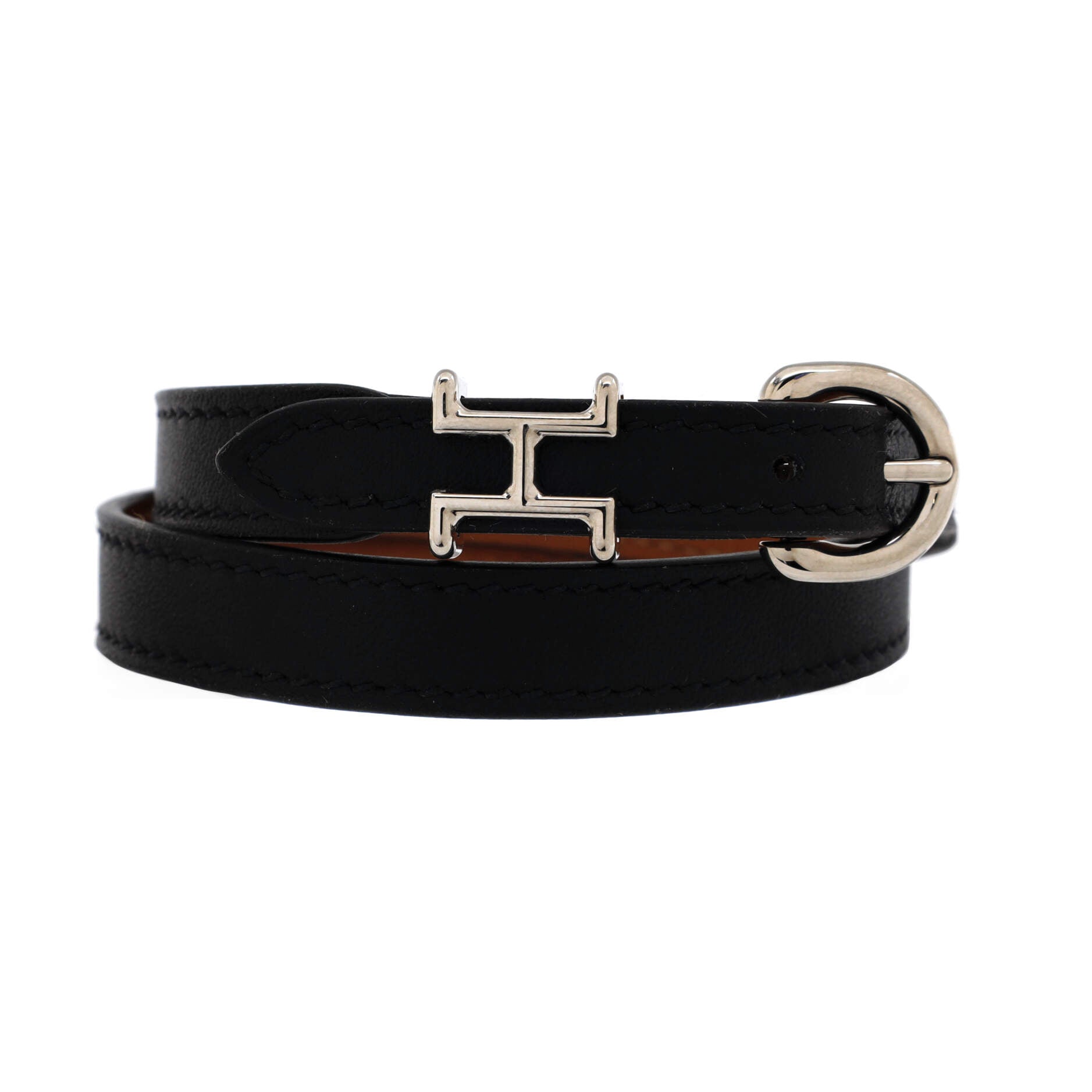 Trench Double Tour Bracelet Leather