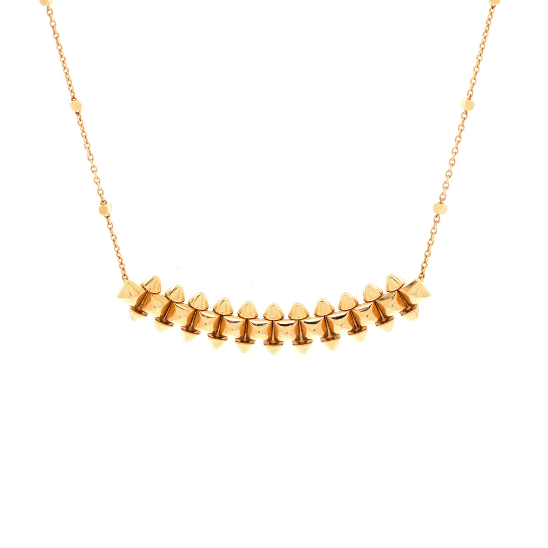 Clash de Cartier Pendant Necklace 18K Rose Gold Medium
