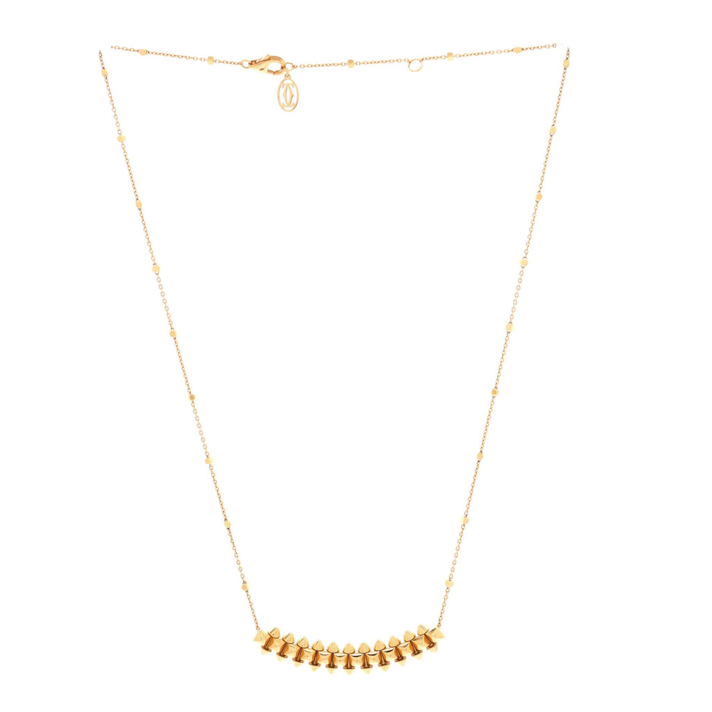 Clash de Cartier Pendant Necklace 18K Rose Gold Medium
