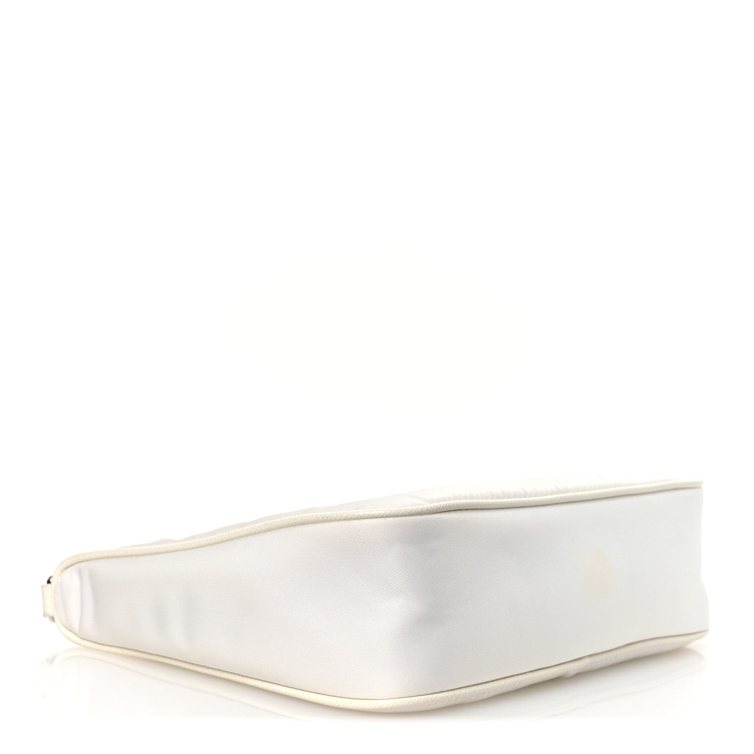 Re-Nylon Saffiano Re-Edition 2005 Shoulder Bag Bianco